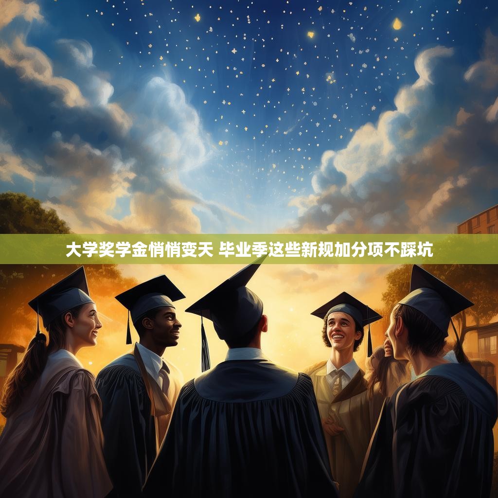 大学奖学金悄悄变天 毕业季这些新规加分项不踩坑 大学奖学金悄悄变天 毕业季这些新规加分项不踩坑